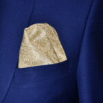 Golden Pocket Square