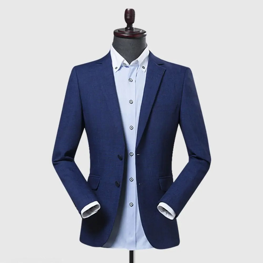 Navy Blue Slim Fit Blazer