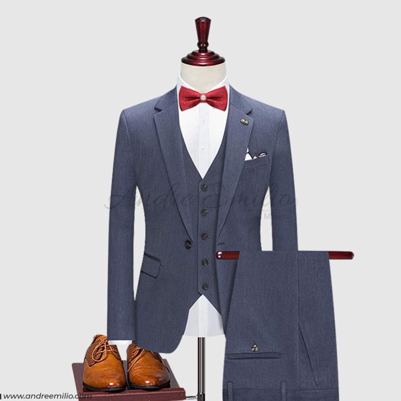Flint Gray 3 Piece Suit