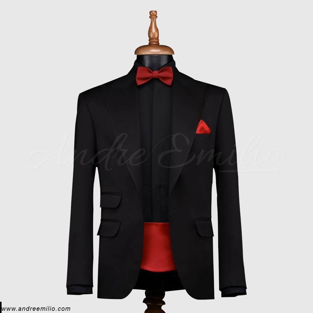 Jet Black Tuxedo