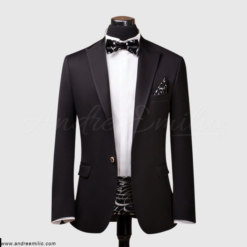 Black 2 Piece Tuxedo