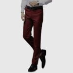 Maroon Double Breasted Suit