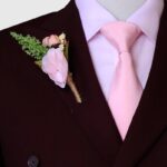 Maroon Double Breasted Suit