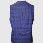 Dark Blue Two Button 3 Piece Suit