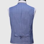 Bluish Grey 3 Piece Suit