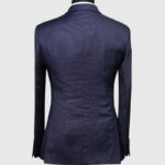 Modern Fit Navy Blue 3 Piece Suit