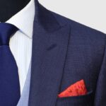 Modern Fit Navy Blue 3 Piece Suit