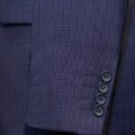 Modern Fit Navy Blue 3 Piece Suit