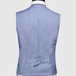 Modern Fit Navy Blue 3 Piece Suit