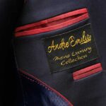 Slim Fit Stretch Navy Blue 3 Piece Suit