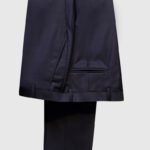 Slim Fit Stretch Navy Blue 3 Piece Suit