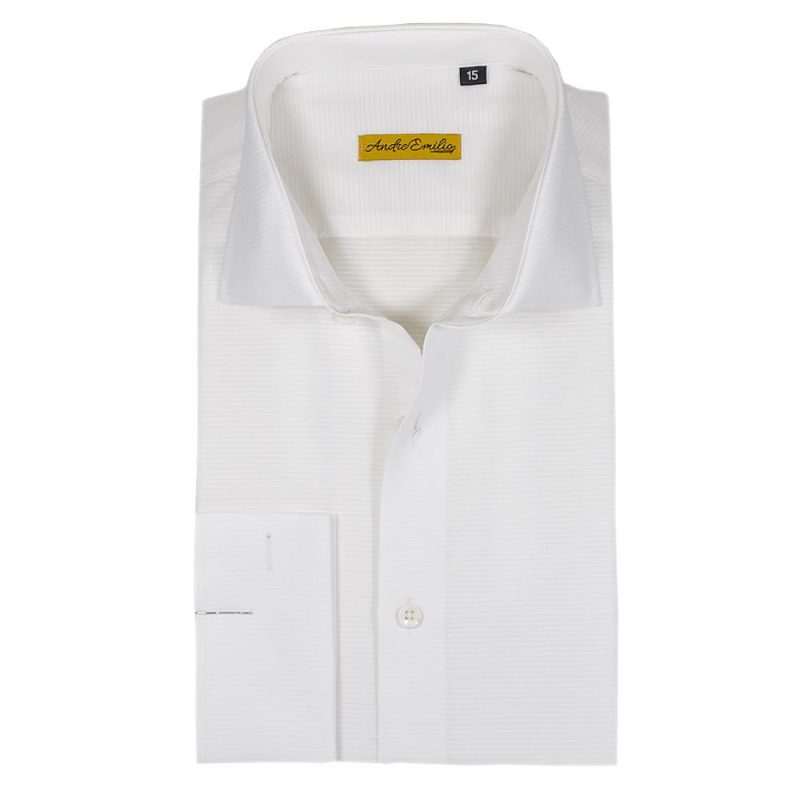Self Dotted Texture Shirt