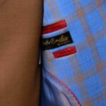 Blue Galen Checked 3 Piece Suit