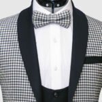 Gingham 3 Piece Suit