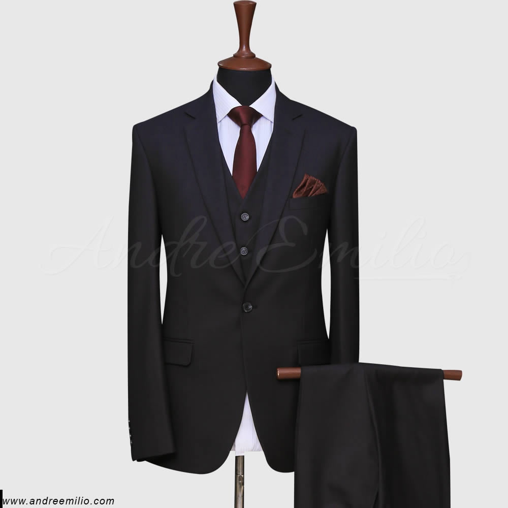 Grayish Black Suit