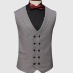 Black And Gray 3 Piece Suit