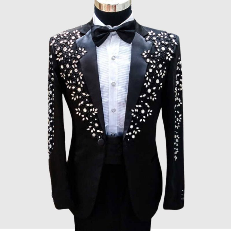 Stylish Black British Morning Suit