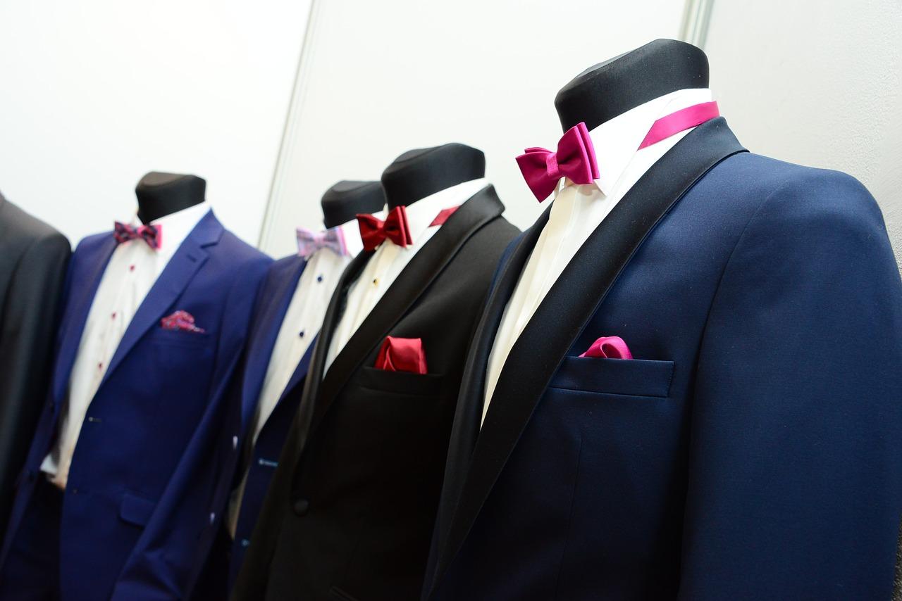Tailored Black Tuxedo Suits