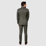 Men Dark Green 3 Piece Suit