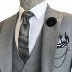Light Grey Wedding Suit