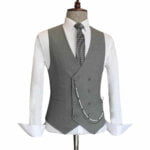 Light Grey Wedding Suit