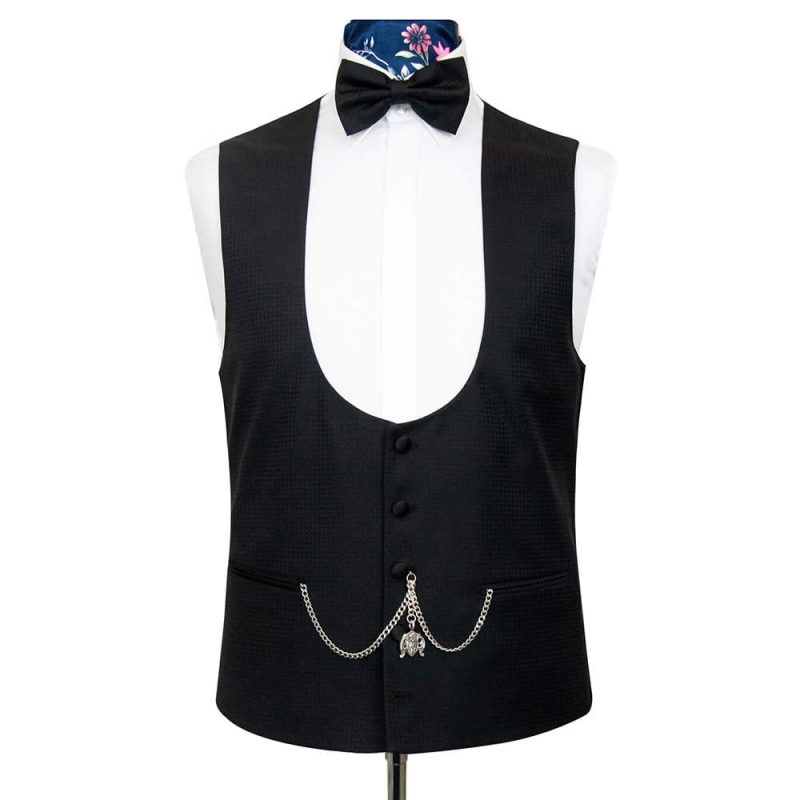 Black Tuxedo With Bow Tie