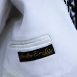 white groom tuxedo
