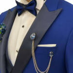 Blue Tuxedo For Wedding