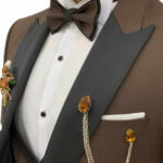 Dark Brown Tuxedo