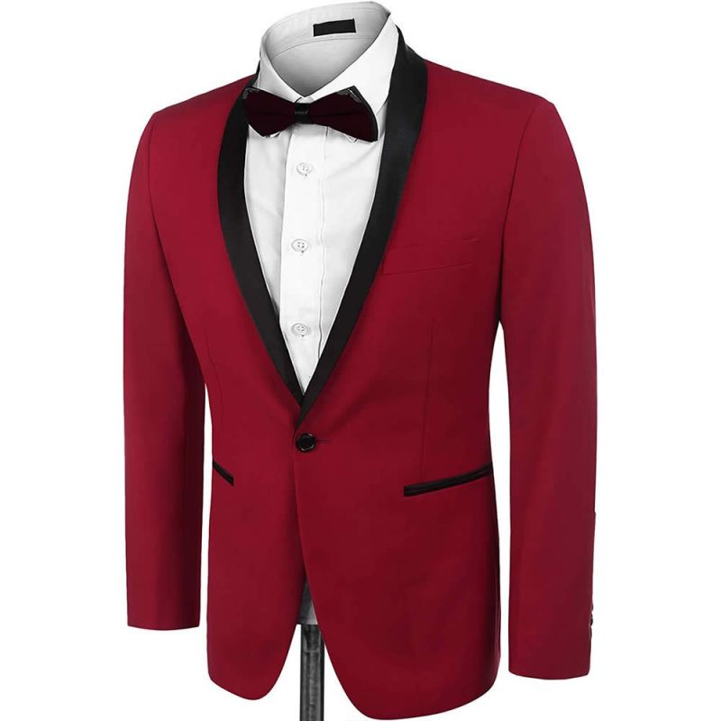 Red Dinner Jacket Side
