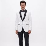 Andre Emilio Custom White Dinner Jacket For Men