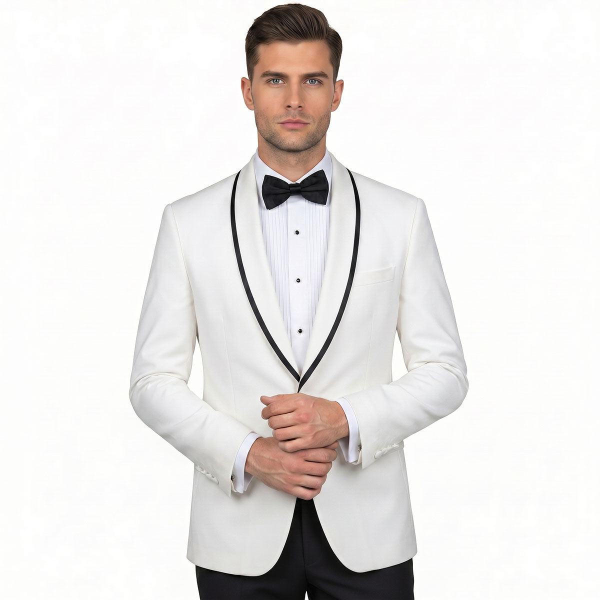 Andre Emilio James Bond White Dinner Jacket
