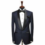 Dark Blue Tuxedo Jacket