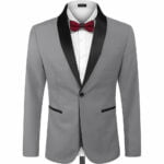 Grey Dinner Jacket