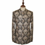 Self Textured Luxury Suit