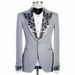 Grey And Black Tuxedo