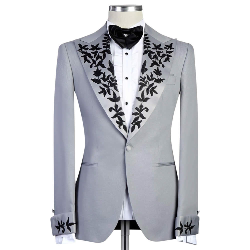 Grey And Black Tuxedo
