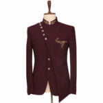 Maroon-Embroidered-Luxury-Suit
