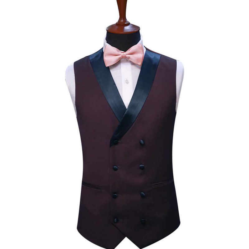 Burgundy Prom Tuxedo Waiscoat 