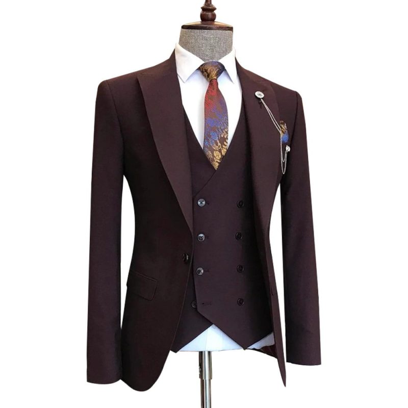 Maroon-Color-Suit