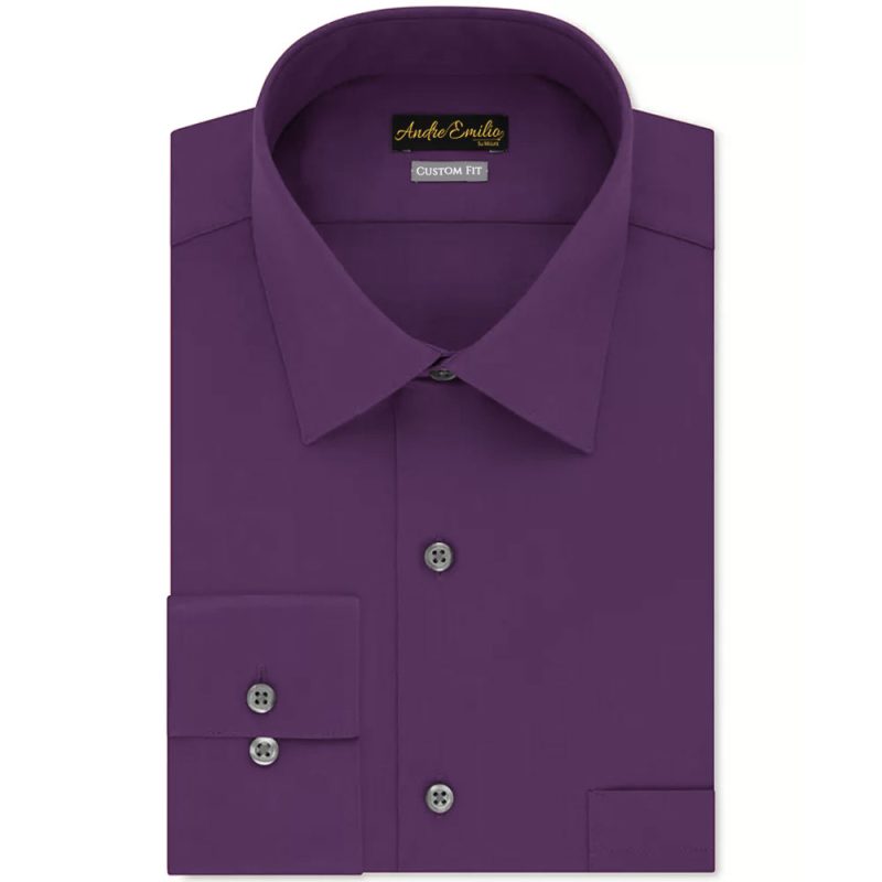 Dark Purple Dress Shirt