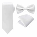 White Men’s Suit Accessories