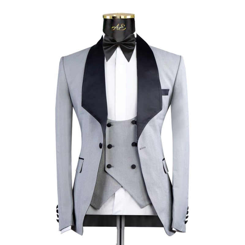 Light Grey Tuxedo