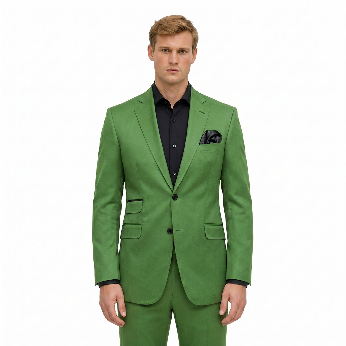 Pick Stitch Men’s Green Blazer