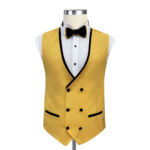 Yellow Tuxedo Vest