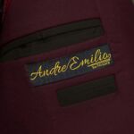 Men’s Maroon Tuxedo With Shawl Lapel