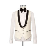 White Peak Lapel Tuxedo