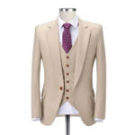 Tan 3 Piece Suit