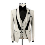 Light Grey And Black Tuxedo