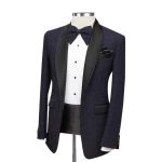 Blue Glitter Tuxedo